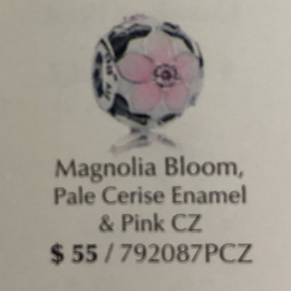 Pandora Magnolia Bloom Charm - Picture 2 of 2